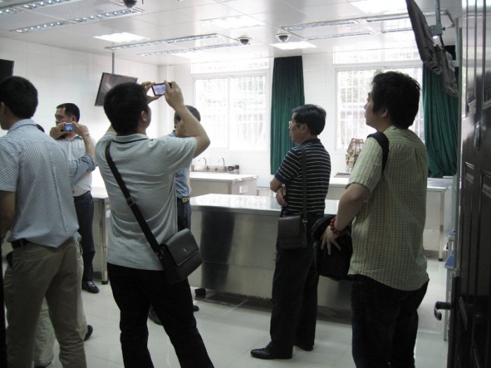 华中科技大学同济医学院解剖实验室